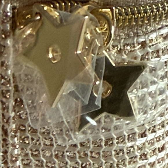 Christian Dior- Dior Beauty Gold Woven Cosmetic Case New In Box - Picture 6 of 7